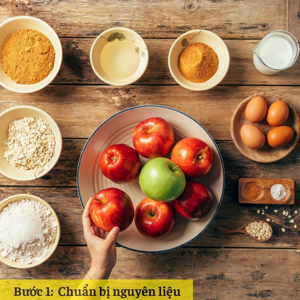 Chuẩn bị nguyên liệu