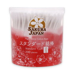 Tăm bông kháng khuẩn Sakura hộp 200 cây