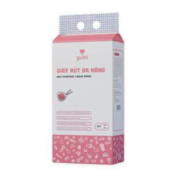 Lốc túi giấy đa năng treo tường Gumi 360 tờ 4 lớp