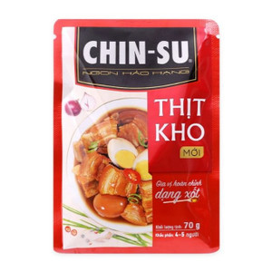 Xốt nêm sẵn tiện lợi thịt kho Chinsu gói 70g (1 Gói)