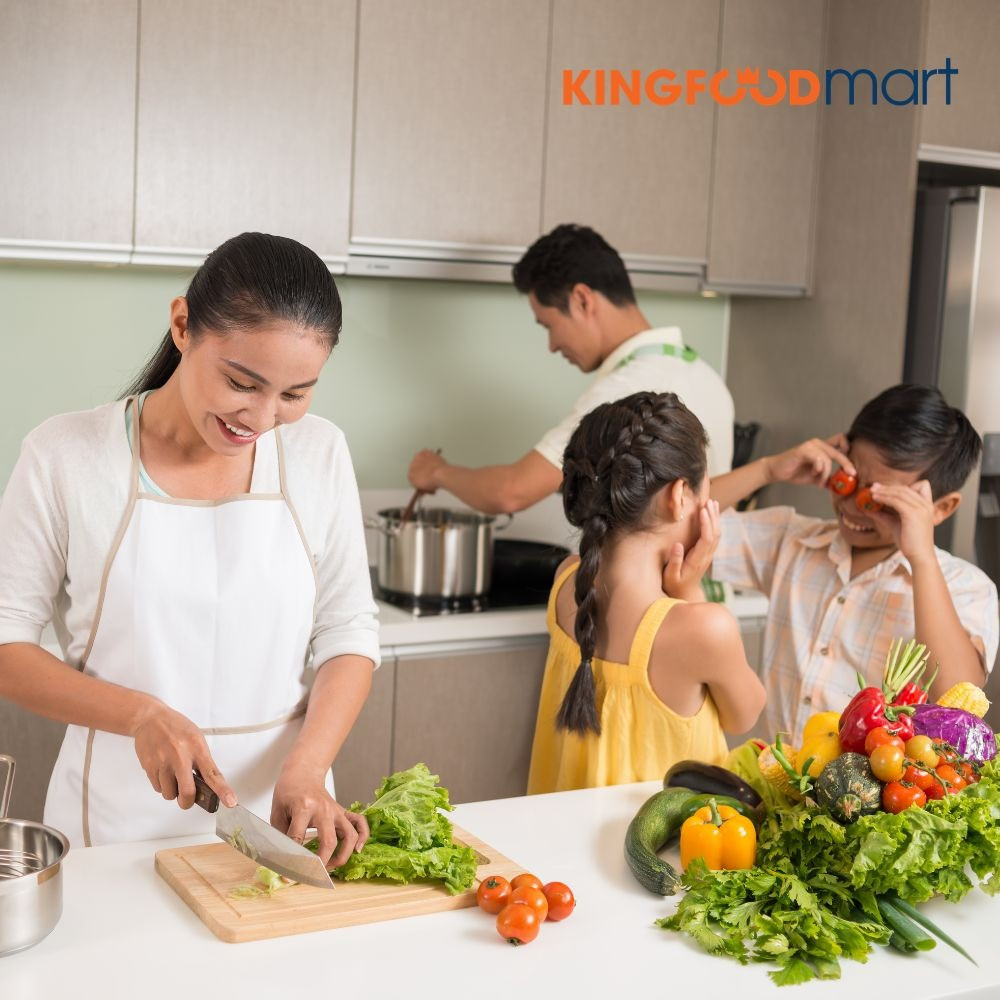 Cùng nhau chuẩn bị một bữa cơm gia đình trọn vị