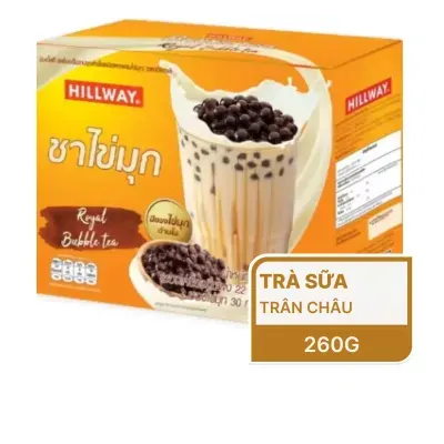 Trà sữa trân châu Hillway hộp 260g