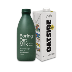 Combo thử vị: sữa hạt Oatside + sữa hạt Boring Oat pha chế (1 Combo)