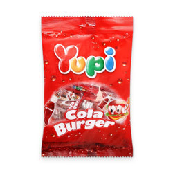 Kẹo dẻo Cola Burger Yupi gói 90g (1 Gói)