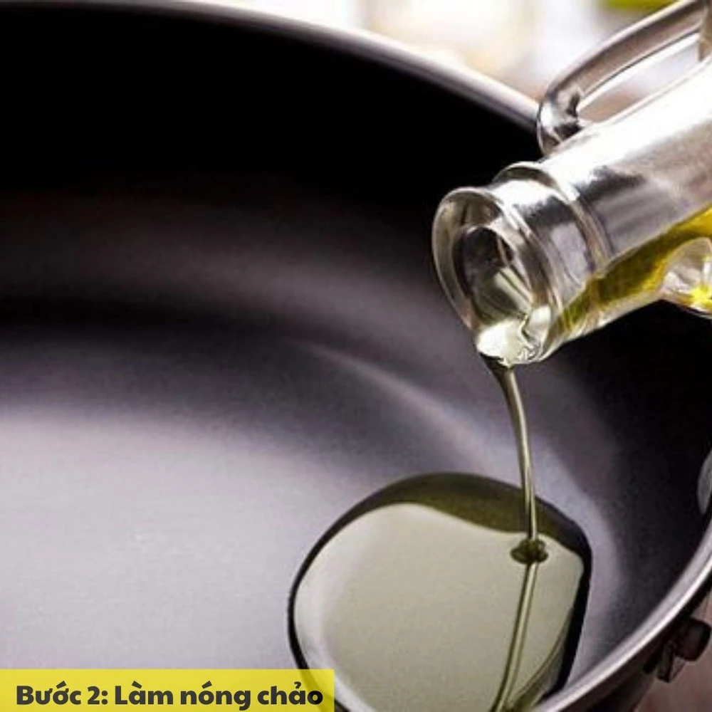 làm nóng chảo