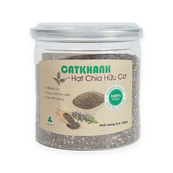 Hạt chia organic Cát Khánh hũ 200g (1 Hũ)