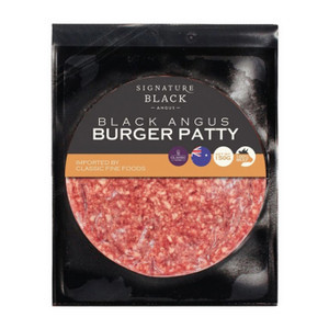Thịt bò xay Black Angus đông lạnh Burget Patty túi 150g (1 Túi)