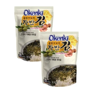 Combo 2 gói rong biển trộn cơm phô mai Okenki 43g