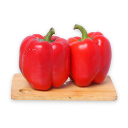 Ớt chuông đỏ VietGap PTFARM trái 180g (1 Trái)