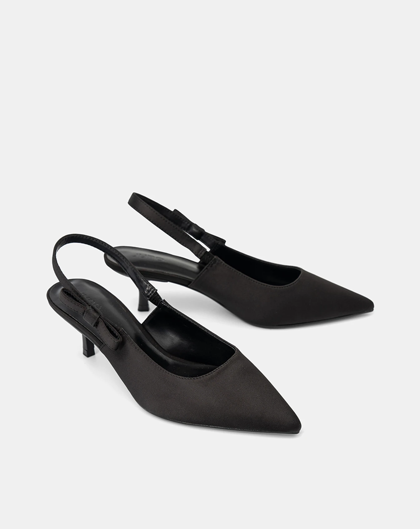 Giày Cao Gót Slingback Phối Nơ Hậu - Image 7