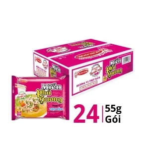 Thùng 24 gói miến Phú Hương Acecook vị thịt bằm 55g