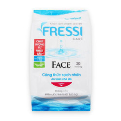 Khăn ướt Care face Fressi gói 20 miếng