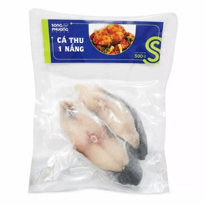 Cá thu 1 nắng Song Phương gói 500g
