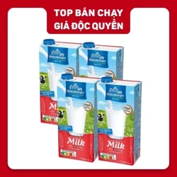 Combo 4 hộp sữa tươi tiệt trùng 1,5% Fat Oldenburger 1L