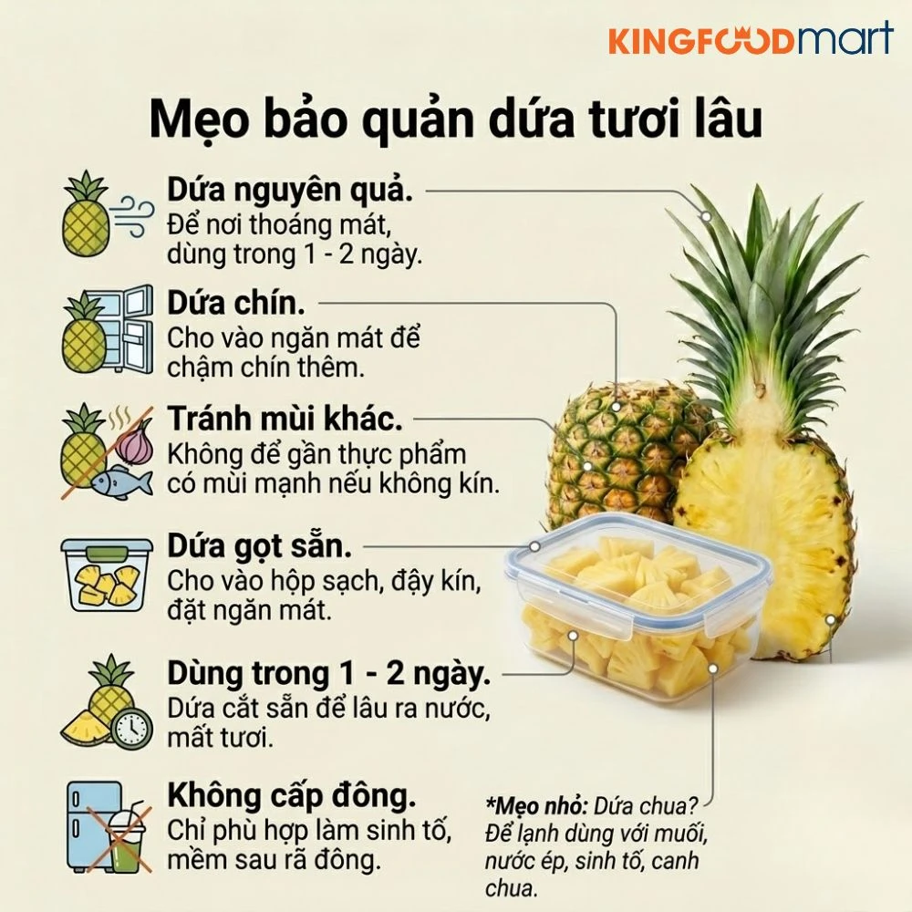 Giá dứa hôm nay bao nhiêu 1kg?