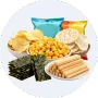 Snack, rong biển, đồ ăn vặt