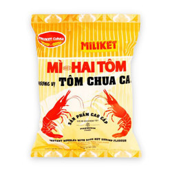 Mì hai tôm tôm chua cay Miliket 75g (1 Gói)