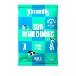 Sữa không đường Vinamilk220ml (1 gói)