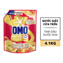 Nước giặt Comfort tinh dầu nước hoa tinh tế cửa trên Omo túi 4.1kg (1 Túi)