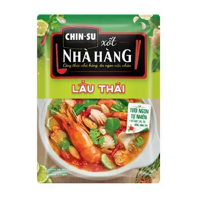Xốt nêm sẵn tiện lợi lẩu thái Chinsu gói 80g