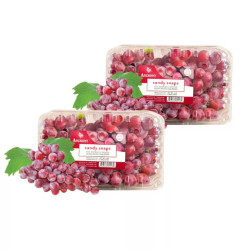 Combo nho đỏ kẹo Mỹ hộp 450g (2 Hộp)