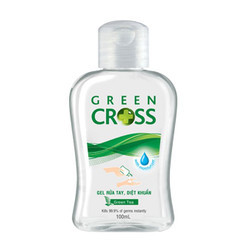Nước rửa tay hương trà xanh Green Cross chai 100ml