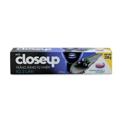 Kem đánh răng khoáng chất & acai CloseUp tuýp 230g