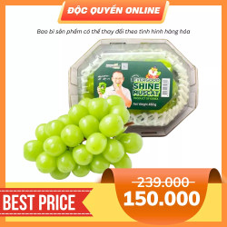 Nho mẫu đơn Hàn Quốc 450G (1 Hộp)