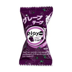 Kẹo dẻo cuộn vị nho Nhật Playmore gói 21g