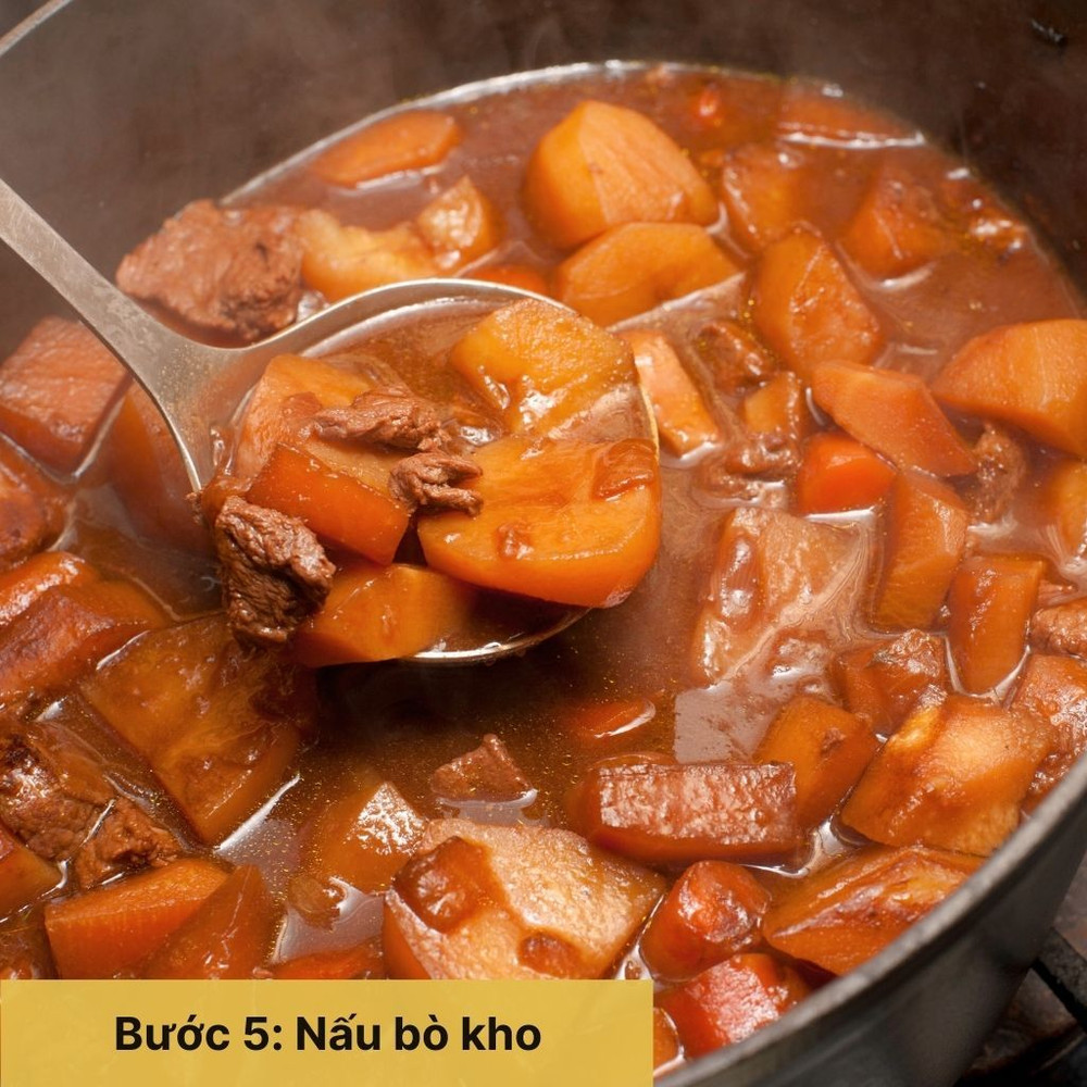 Nấu bò kho