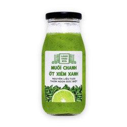Muối ớt xiêm xanh Làng Chài Xưa chai 300g
