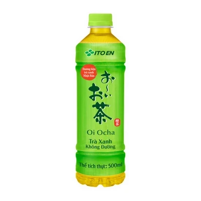 Oi Ocha - Trà Xanh Không Đường 500mL