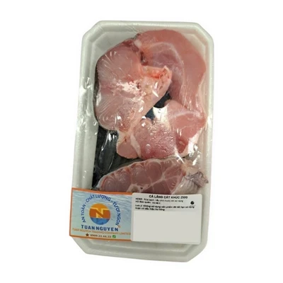Cá lăng cắt khúc vỉ 250g