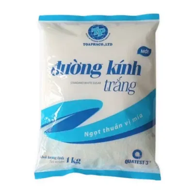 Đường kính trắng Toàn Phát túi 1kg
