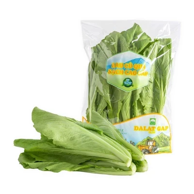 Cải bẹ xanh GlobalGAP gói 300g