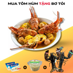 Combo 2 con tôm hùm Alaska tặng bơ và tỏi