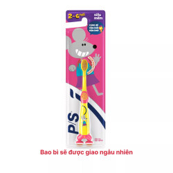 Bàn chải đánh răng trẻ em cao cấp P/S 2-6 tuổi