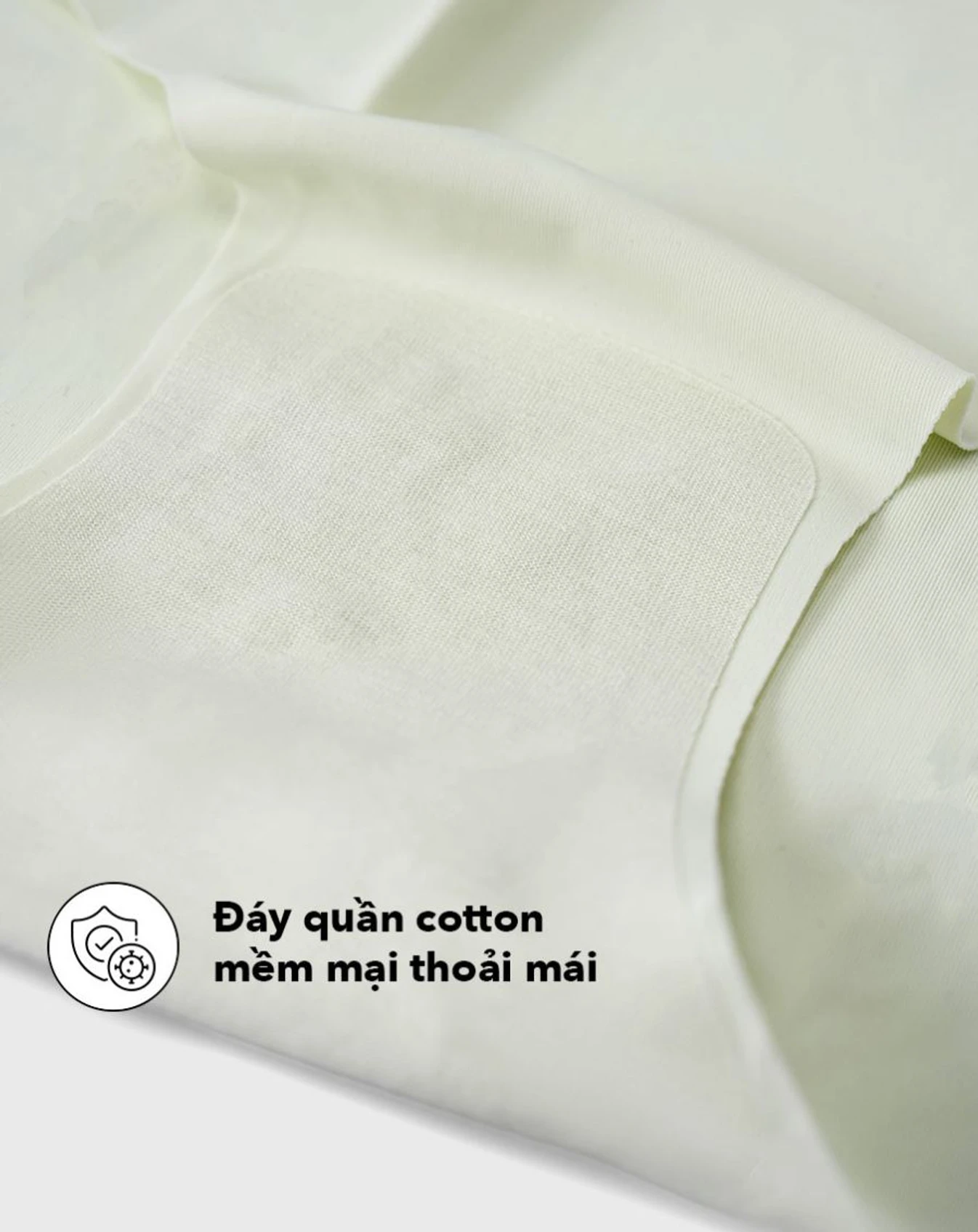 Quần lót lưng cao vải su không đường may - Image 5