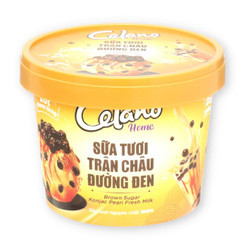 Kem sữa tươi trân châu đường đen Celano 300ml (1 Hộp)
