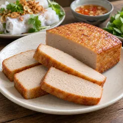 Cách làm chả lụa chiên vàng ruộm thơm lừng hương quế