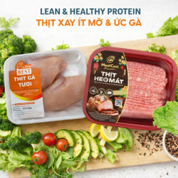 Combo healthy core protein: Thịt xay ít mỡ & Ức gà