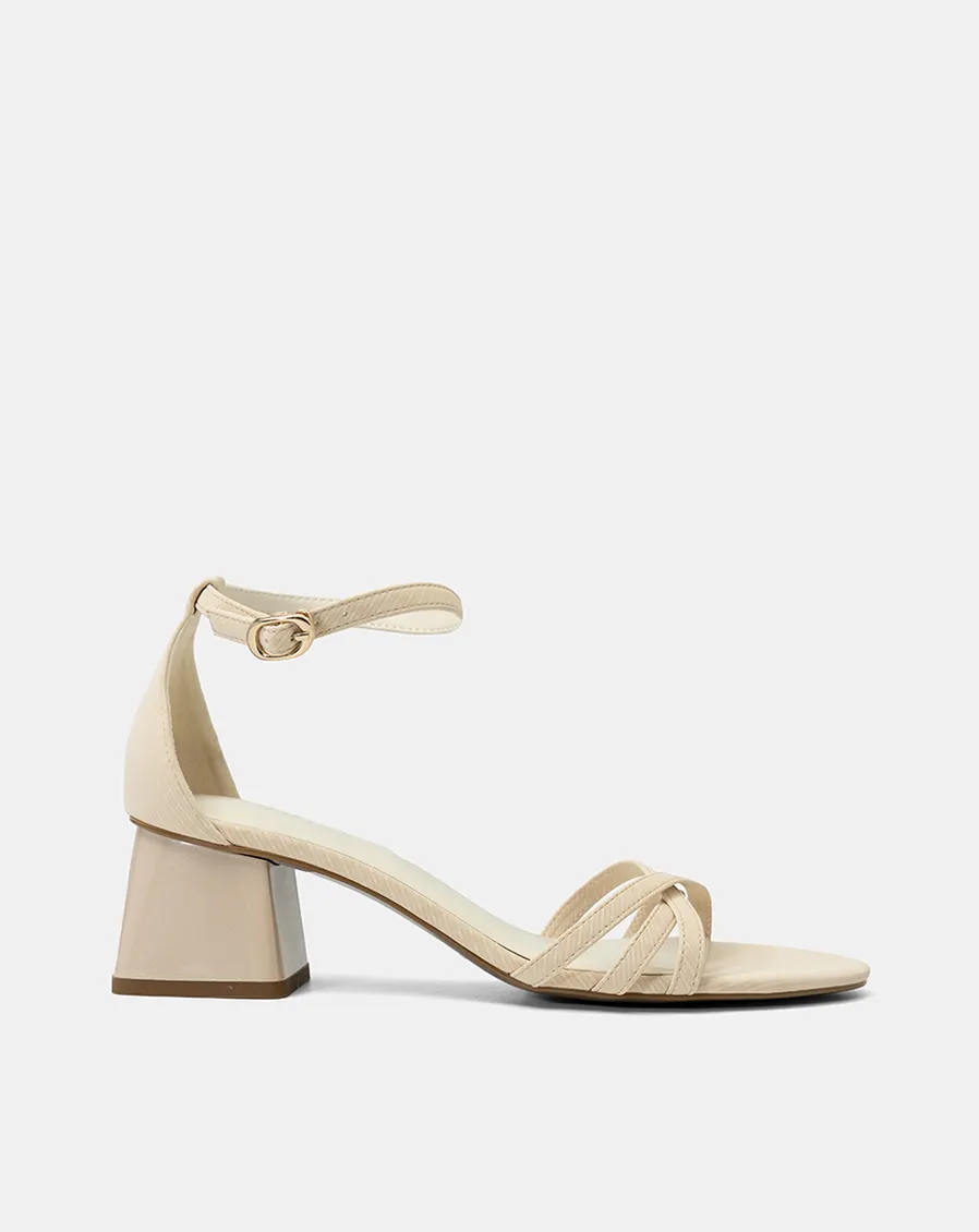 Giày Sandal Gót Thang Bít Hậu