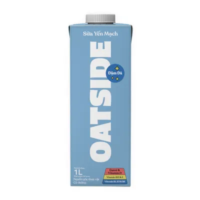 Sữa yến mạch đậm đà Oatside hộp 1L