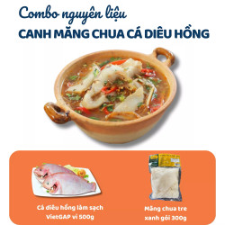 Combo Canh Măng Chua Cá Diêu Hồng
