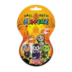 Kẹo búp bê lật đật flipperz halloween Relkon gói 10g (1 Gói)