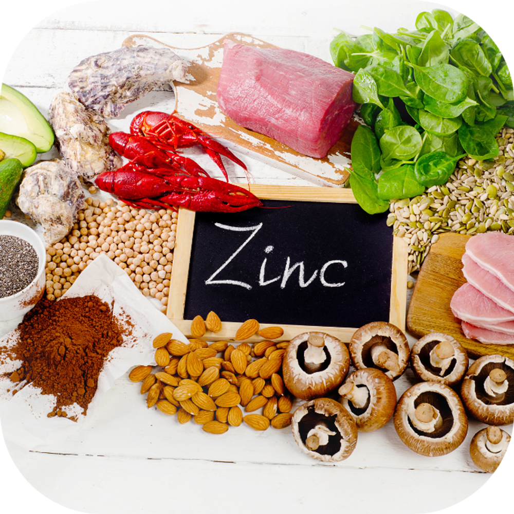 Kẽm có trong thực phẩm