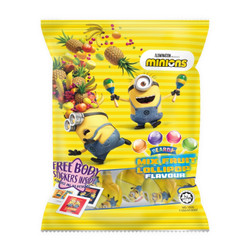 Kẹo mút hương trái cây hỗn hợp Minions gói 40g (1 Gói)