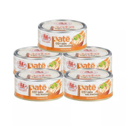 Combo hộp pate cột đèn Hải Phòng Hạ Long Canfoco 150g (5 Hộp)