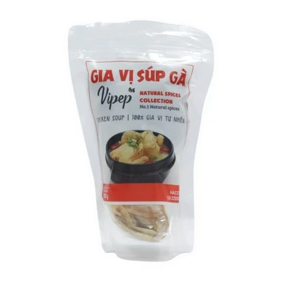 Gia Vị Nấu Súp Gà Tự Nhiên Vipep 100g - Gia vị Vipep