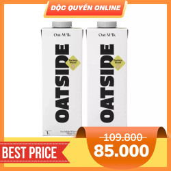 Combo sữa yến mạch Oatside hộp 1 lít (2 Hộp)